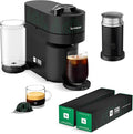 Nespresso Vertuo Pop+ Coffee and Espresso Maker by Breville Samra Origins by The Weeknd Aeroccino3 Milk Frother and Togetherness Blend Double Espresso Light Roast 20-Count Coffee Pods