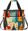 Abstract Tree Coffee Maker Carrying Bag Mystical Tree Travel Storage Bag Compatible with K-Mini or K-Mini Plus Single Serve Coffee Brewer Carrying Case with Multiple Pockets &amp Shoulder Strap
