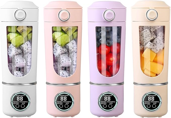 700ml Electric Blenders USB Rechargeable Juicer Household Fruit Juicing Cup Milkshakes Machine Portable Blenders