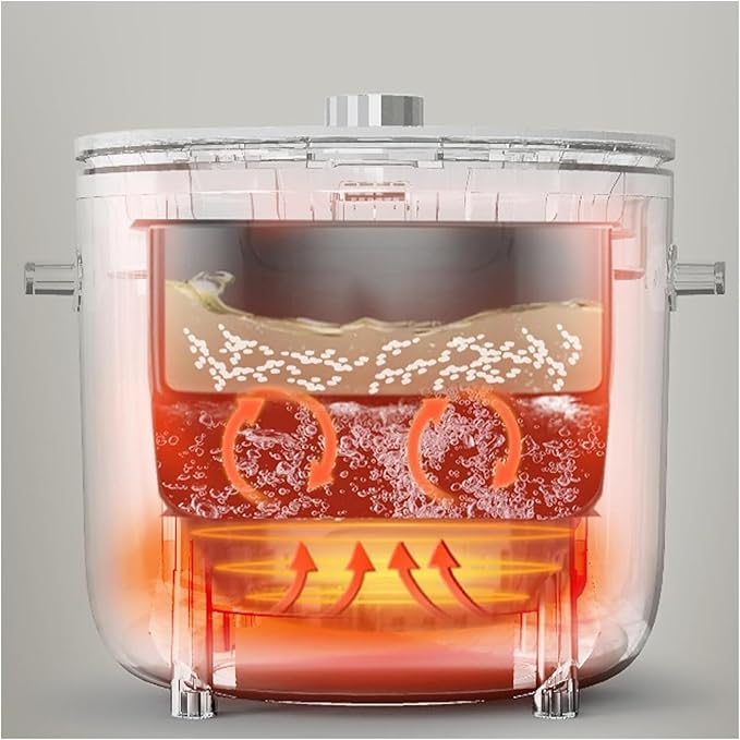 Mini Rice Cooker Commercial Rice Cooker 2L Portable Small Food Steamer Removable Nonstick Keep Warm For Grain Soup Or Vegetables