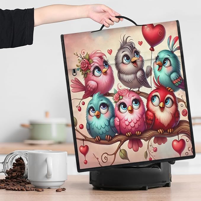 cfpolar Kitchen Aid Mixer Cover Compatible with 6-8 Quarts Animals Cute Owl Stand Mixer Cover Kitchen Aid Mixers Accessories Appliance Organizer Bag Dust Covers with Zipper Pocket