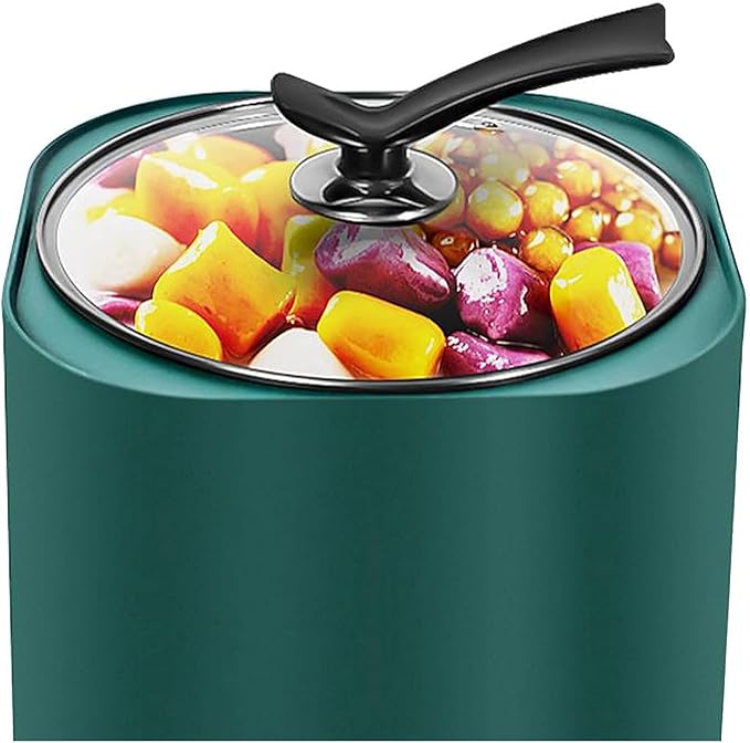Commercial Fully Automatic Pearl Pot9L Milk Tea Boba Pot CookerMilk Tea Pearl Maker1300W Tapioca Boba Pearl Rice Pot Cooker for Milk Tea ShopIntelligent Temperature Control (Green)