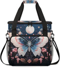 Gothic Butterfly Coffee Maker Carrying Bag Mystic Butterfly Travel Storage Bag Compatible with K-Mini or K-Mini Plus Single Serve Coffee Brewer Carrying Case with Multiple Pockets &amp Shoulder Str