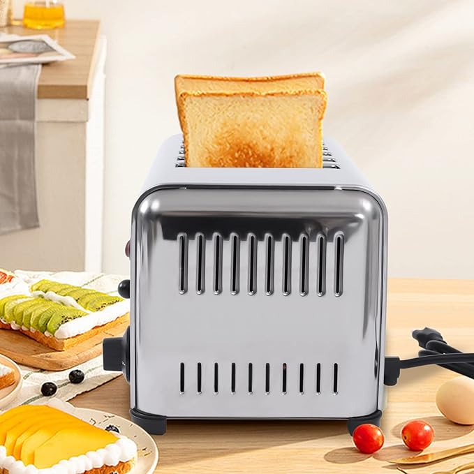 Commercial Toaster Bread Baking Machine 6 SlicesTiming 110V for home restaurants breakfast places
