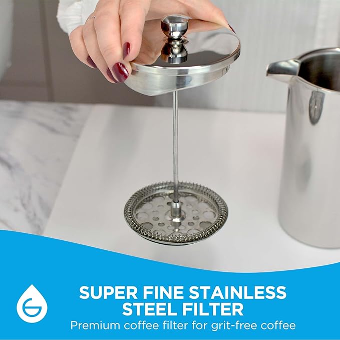GROSCHE Dublin Stainless Steel Eight Cup French Press 1 EA