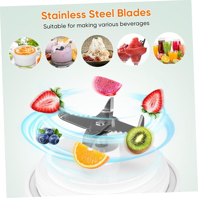 Cabilock Compact Juicer Portable Fruit Blender Rechargeable Mini Juicer Machine Fresh Juice Cup Cordless