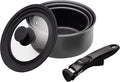 MasterClass Smart Space 3 Piece Non-Stick Induction Saucepan Set