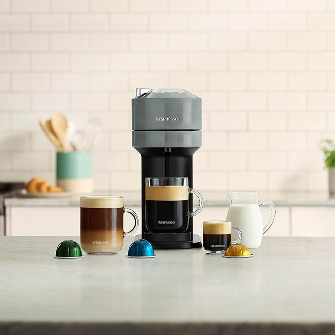 Nespresso Vertuo Next Coffee and Espresso Maker by Breville with Aeroccino Milk Frother