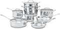 Cuisinart Contour Stainless 13-Piece Cookware SetSilver