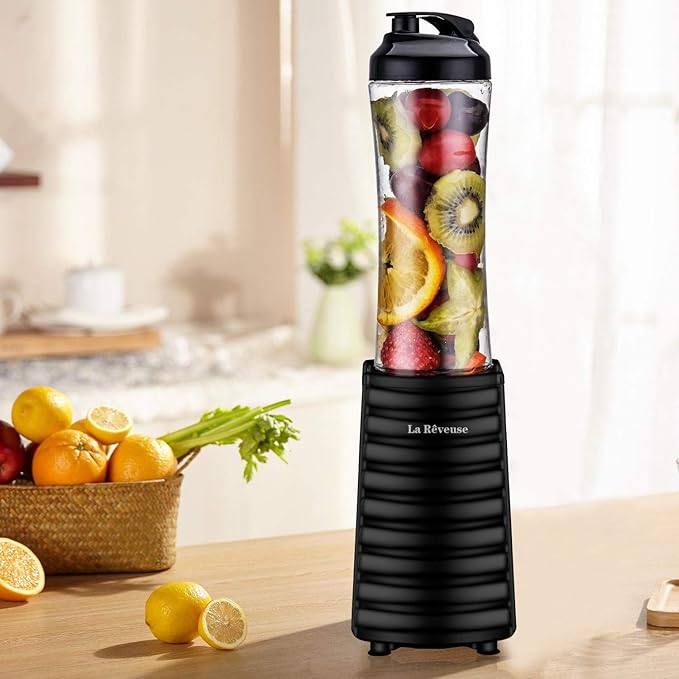 La Reveuse 300W Personal Size Blender (Grey) + La Reveuse 300W Personal Size Blender (Black)