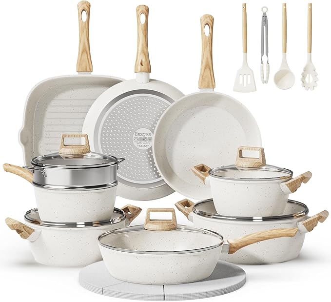 24pcs set cream white+19pcs set cream white