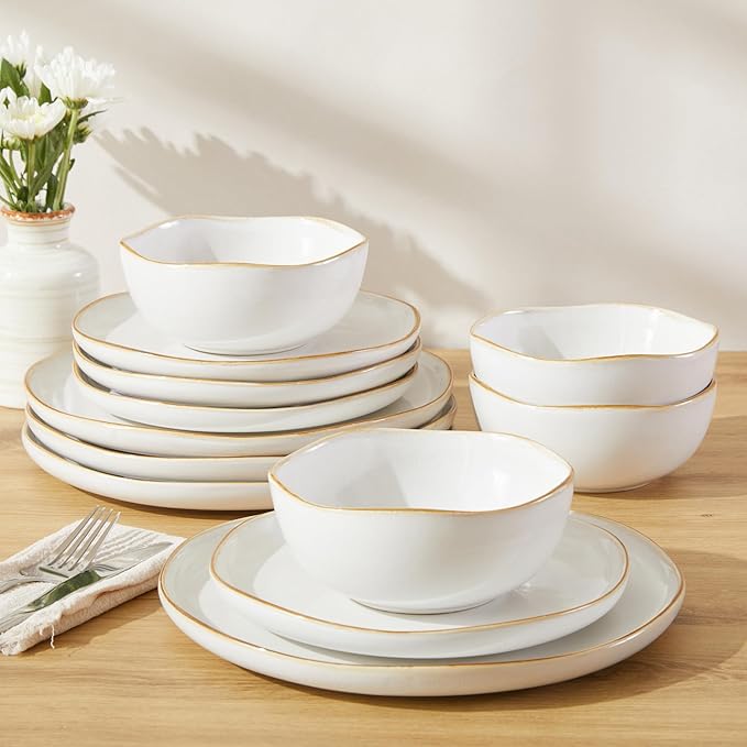 18 piece Dinnerware Sets White