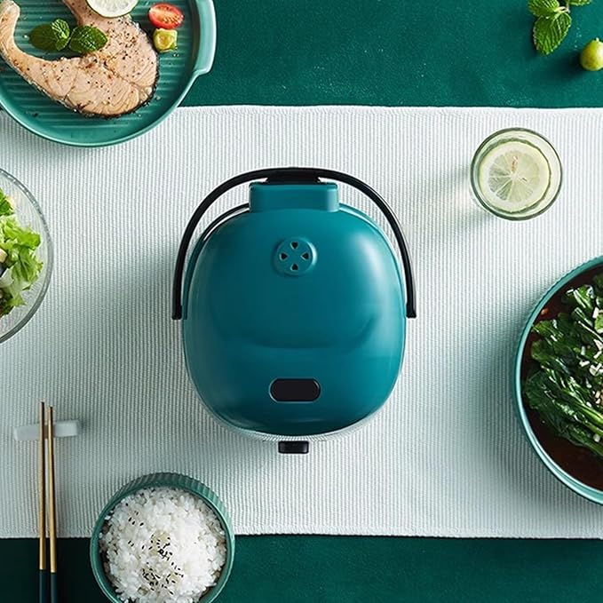 Rice Cookers 1.2L Mini Rice Cooker Multi-Function Electric Rice Cooker Non-Stick Kitchen Household Small Cooking Machine Make Porridge Soup Rice Maker