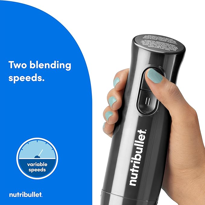 nutribullet Lite Immersion Blender Dark Gray