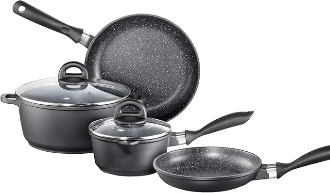 Cuisine::pro Stone Cookware Set Non-Stick Toxin-Free 6 Piece