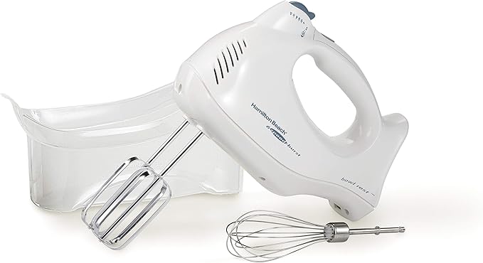 Hamilton Beach 2 Slice Toaster 22794 with Extra Wide Slots &amp Hand Mixer 62695V with 6 Speeds QuickBurst &amp Storage Case