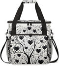 heart Tree Coffee Maker Carrying Bag Portable Travel Storage Tote Bag Compatible with K-Mini or K-Mini Plus Single Serve Coffee Brewer Carrying Case with Multiple Pockets &amp Shoulder Strap