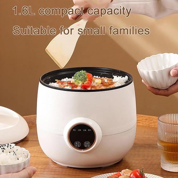 Rice Cookers Mini Electric Rice Cooker Intelligent Automatic Multifunctional Smart Soup Hot Pot Frying Pan Food Warmer Rice Maker