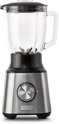 Dash Quest 50 oz Countertop Kitchen Blender Professional Heavy Duty High Speed Processor and Mixer Stainless