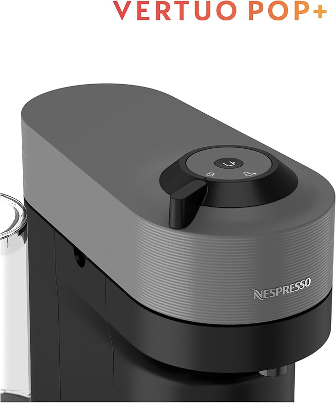 Nespresso Vertuo Pop+ Coffee and Espresso Maker by Breville Dark Grey