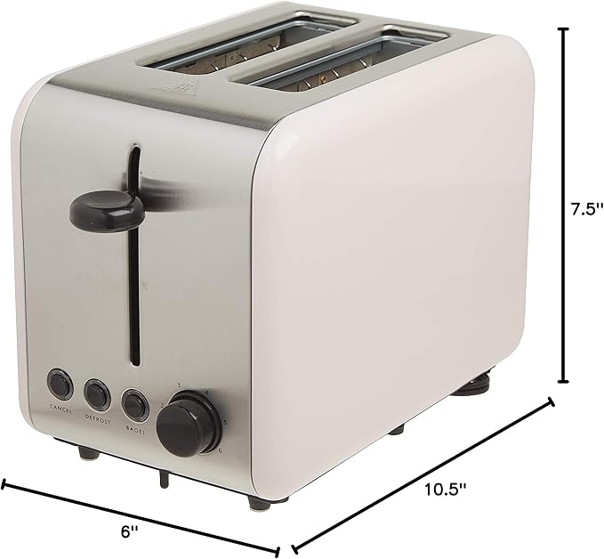 kate spade new york Blush 2-Slice Toaster Pink