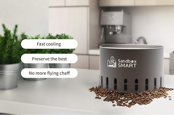 C1Coffee Bean Cooling Tray Coffee Bean Roasting Cooling Machine for Home 110-220V