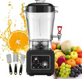 Blender Smoothie Maker For Countertop Standing Mixer With Spout 11l/15l/19l Soy Milk Machine 2900w Juicer With Soundproof Cover For 2-5 People Restaurants Bars15L