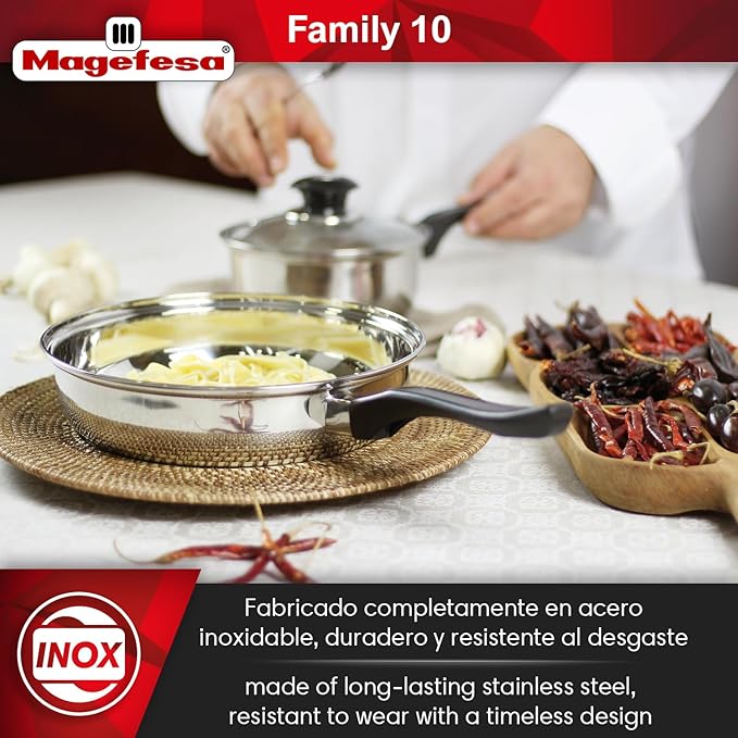 Magefesa Family 10-Piece Cookware Set