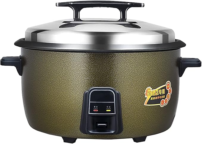 Large Rice Cooker Commercial Non-Stick Rice Cooker Automatic Thermal Insulation for HotelsRestaurants Canteens Schools (18L) ()