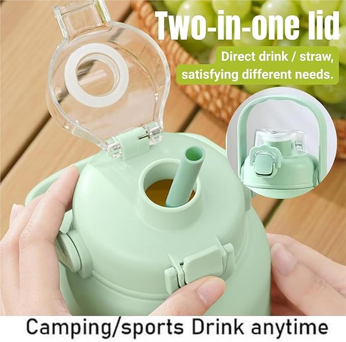 Mini handheld blender cordless portable electric blender direct squeeze juicing no strainer required dishwasher safe(Large)
