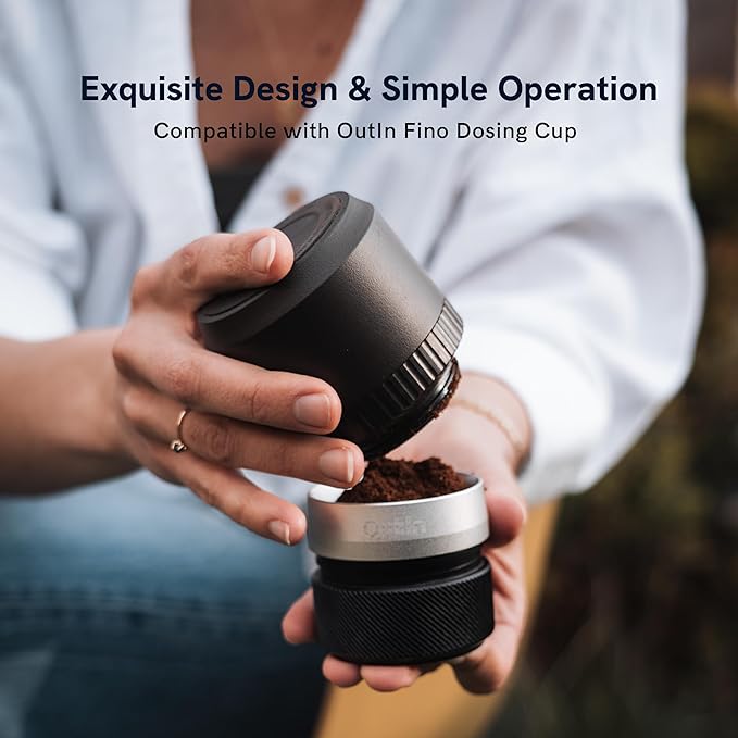 OutIn Nano Espresso Accessories Kit Basket Plus double shot