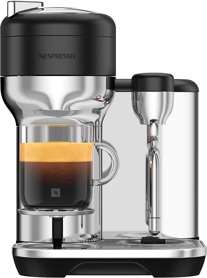 Nespresso Vertuo Creatista Coffee and Espresso Maker by Breville Black Truffle