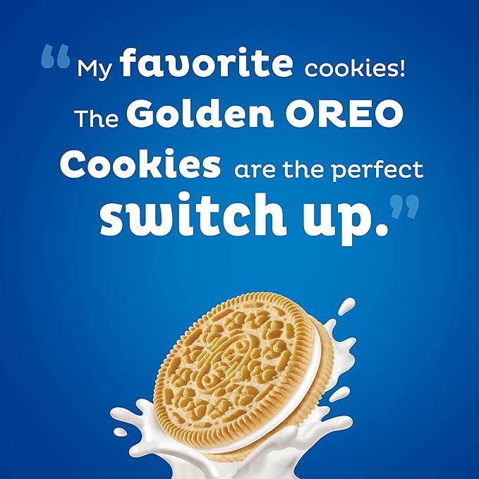 OREO Golden Sandwich Cookies 12 - 13.29 oz Packs