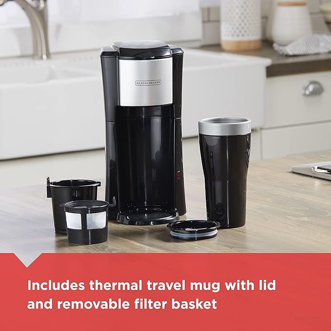 Single Serve CoffeemakerBlack(Pack of 2)