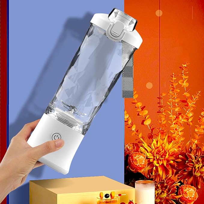 600ml Electric Blenders USB Rechargeable Juicer Household Fruit Juicing Cup Milkshakes Machine Portable Blender