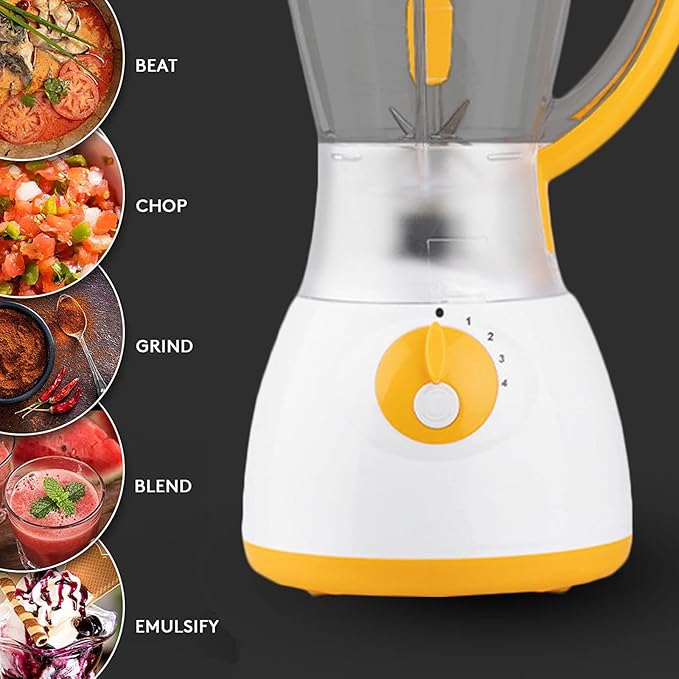 Blender Smoothie Maker 1000W High Speed Professional Smoothie Blender Adjustable Speed 1.5L Jar Kitchen Professional Food Processor Blender (Green)