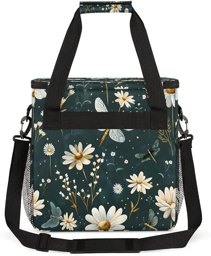 Daisy Dragonfly Coffee Maker Carrying Bag for Keurig K-Mini or K-Mini Plus Storage Portable Coffee Maker Travel Bag