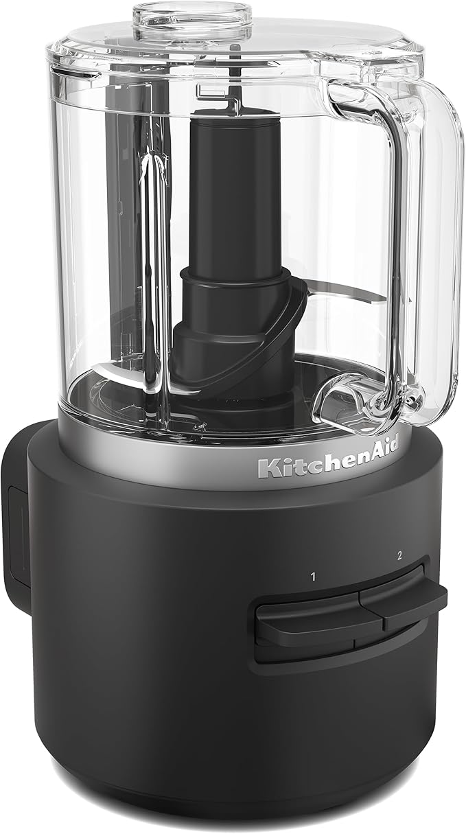 KitchenAid Go™ Cordless Food Chopper - battery included KFCR531 Black Matte
