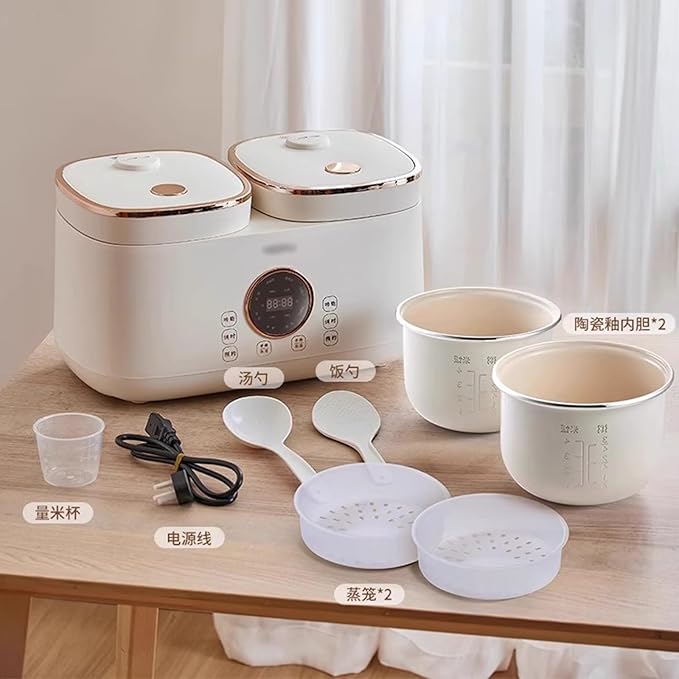 GRFIT Double-bladder Electric Rice Cooker Multi-function Automatic Double Rice Cooker Electric Cooking Pot Rice Cooker Intelligent jinyi2016SHOP-1998