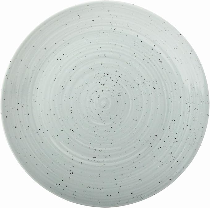 Sango Siterra Artist's Blend 20-Piece Stoneware Dinnerware Set – Service for 4 Mixed Glossy Finish with Unique Speckled Design for Everyday Dining &amp Entertainment Dishwasher &amp Microwave Saf