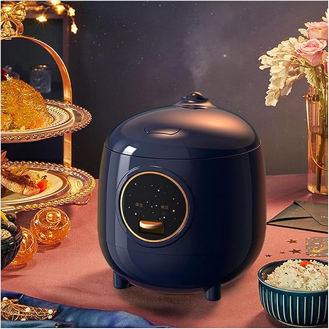 Electric Pressure Cooker Commercial Rice Cooker Portable 2L Electric Steamer With Keep Warm Function 200W Removable Nonstick Rice Cooker
