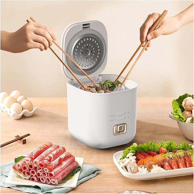 Electric Pressure Cooker Commercial Rice Cooker 1.2L Multifunctional Small Rice Cooker For 1-3 People Cooking