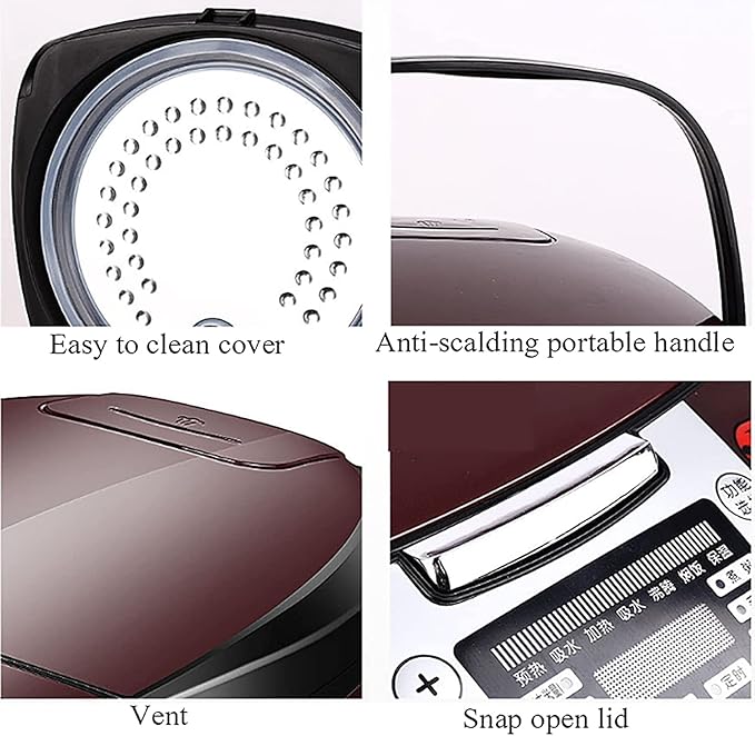 Household Electric Rice Cooker Home Non-Stick 24H Reservation Large-Capacity Rice Cooker For 2-8 People(Style 1)