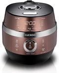Cuckoo CRP-JHSR0609F Multifunctional and Programmable Electric Induction Heating Pressure Rice Cooker 3-Language Voice Navigation Intelligent Cooking Algorithm - 6 Cups Made in Korea Brown