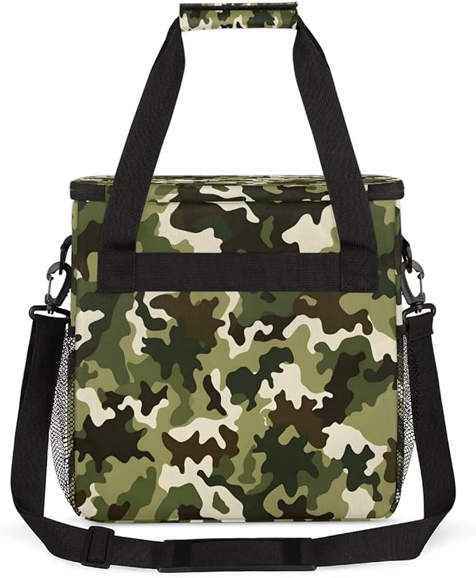 Camo Green Coffee Maker Travel Bag for K-Mini or K-Mini Plus Single Serve Coffee Brewer Portable Storage Tote Case for Tarvel