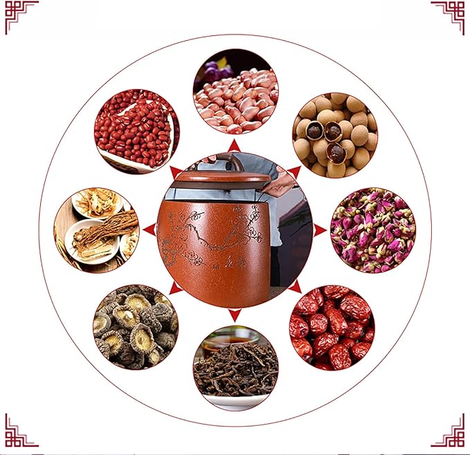 Ceramic Container with Lid for Rice Ceramic Rice Bucket Large Airtight Food Storage Dispenser Kitchen Grain Jars Rice Storage Box Household Rice Barrel Ceramic Rice Cylinder for Flour Food(A)