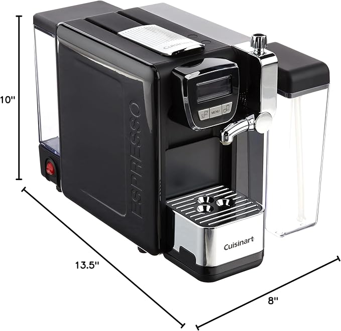 Cuisinart Espresso Cappuccino &amp Latte Machine Fully Programmable Single &amp Double Serve EM-25