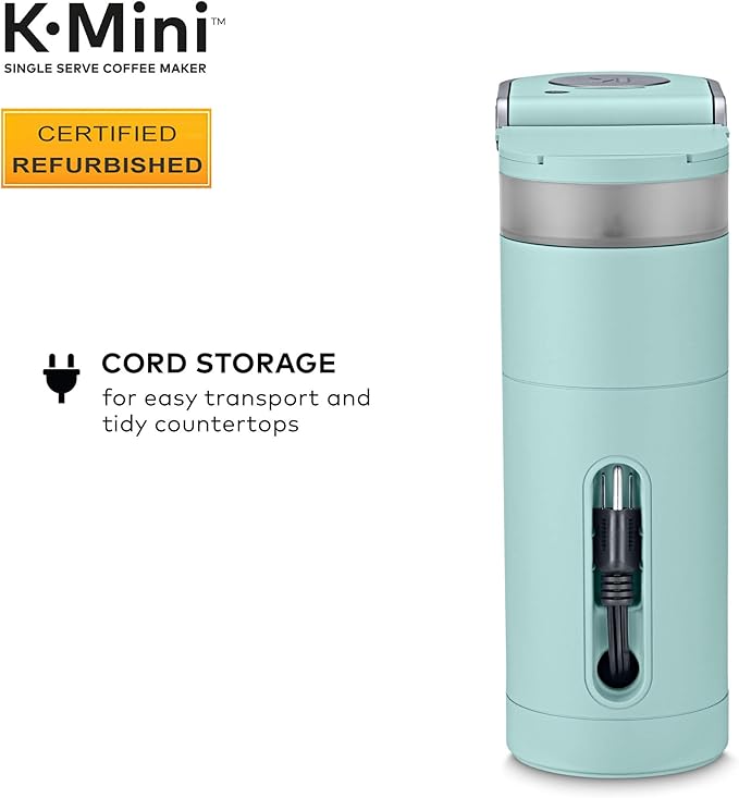Keurig K-Mini Coffee Maker Certified Refurbished Oasis (Renewed)