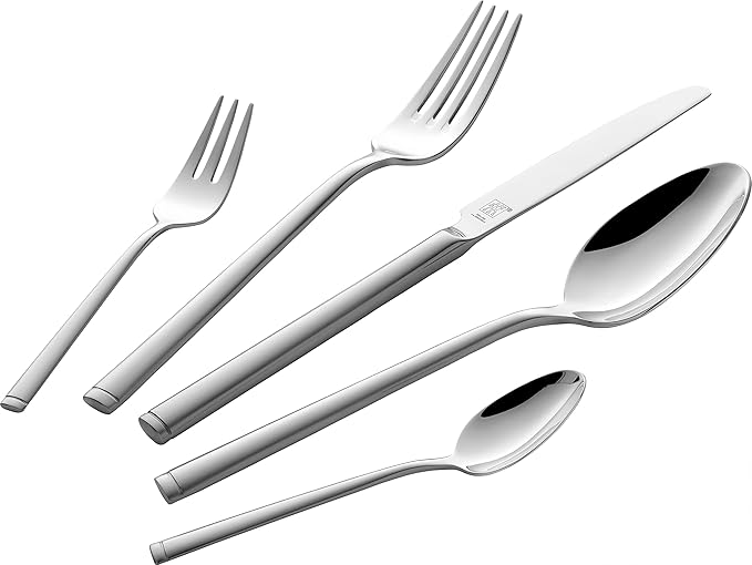 ZWILLING Senses 68-Piece Cutlery Set for 12 People 18/10 Stainless Steel Blade Steel Matt