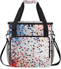 Blue Star Coffee Maker Carrying Bag Red Star Portable Travel Storage Tote Bag Compatible with K-Mini or K-Mini Plus Single Serve Coffee Brewer Carrying Case with Multiple Pockets &amp Shoulder Stra